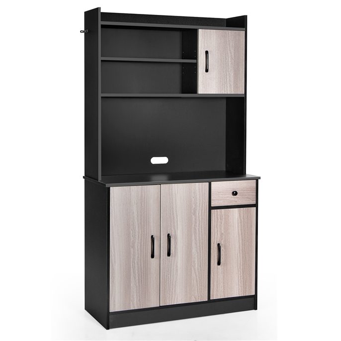 kitchen storage pantry with Adjustable Shelves